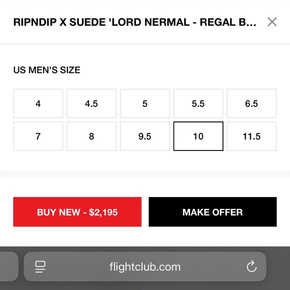 Puma Light Blue Men's Sneakers - Picture 8 of 8